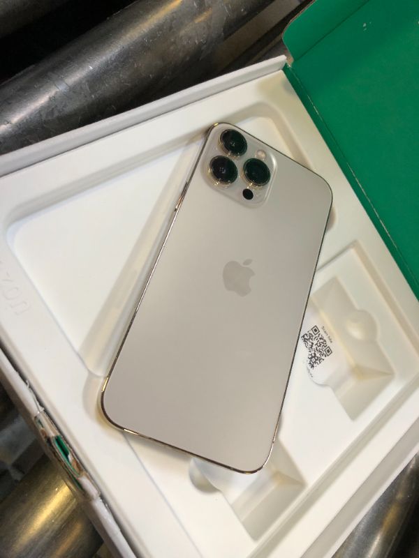 Photo 1 of PARTS ONLY-----------Apple iPhone 13 Pro Max, 128GB, Gold - Unlocked (Renewed Premium)
