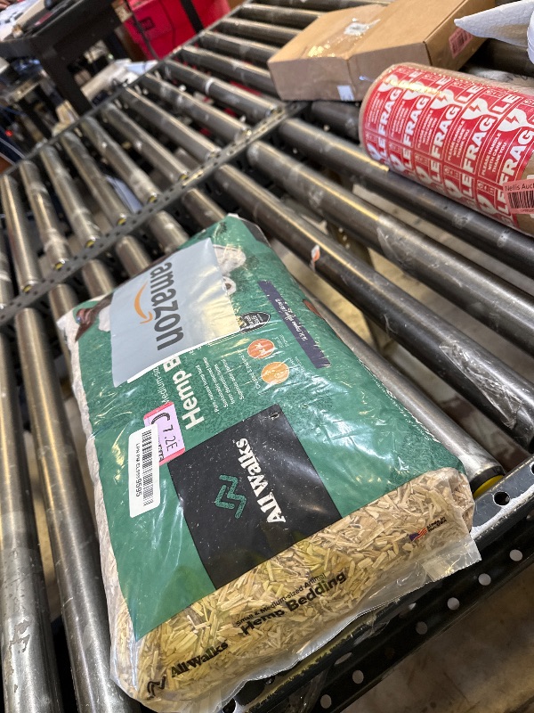 Photo 1 of All Walks 18.5 Liter 100% Natural Hemp Bedding - Odor Control, Dust-Free, Chemical-Free, for Chicken Coops, Hamsters, Rabbits & Small Animals, Biodegradable, Made in USA, Highly Absorbent