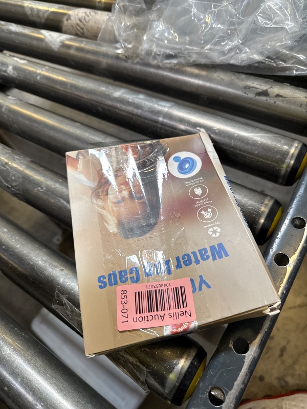 Photo 1 of (2 PACK) YEPfomi Reusable 5 Gallon Water Jug Caps, Food Grade Silicone Material 2/3/5 Gallon Water Bottle Caps Jug Lid for Water Dispenser Water Pump (2)