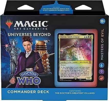 Photo 1 of Magic the Gathering: Doctor Who Masters of Evil Commander Deck
