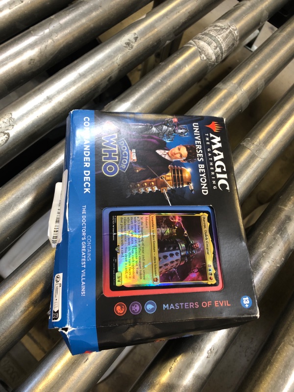 Photo 1 of Magic the Gathering: Doctor Who Masters of Evil Commander Deck
