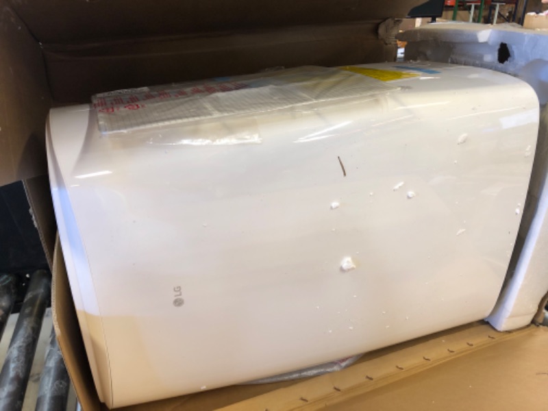 Photo 1 of LG 10000 BTU SACC(14000 ASHRAE) Portable Air Conditioners with Dual Inverter Cools 450 Sqft Ultra Quiet & Easy Install WiFi App Medium & Large Room Air Conditioner AC Unit Home White LP1022FVSM