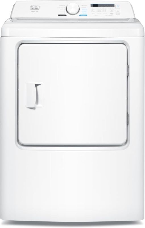 Photo 1 of BLACK+DECKER BLD67ME 7.0 Cu. Ft. Front Load Dryer. 