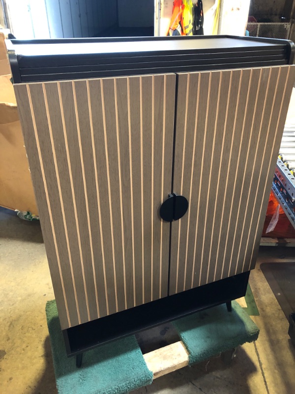 Photo 1 of Shoe Cabinet with Doors, E - 29.6" L x 13.8" D x 43.3" H  
