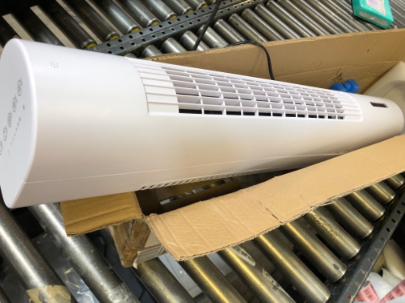 Photo 1 of MYICY Evaporative Air Cooler, 35" Windowless Air Conditioner Portable w/3 Speeds, 25ft Remote, Smart Timer & Water Tank, Portable Air Conditioners No Windows Needed, 90°Oscillating AC Unit for Room