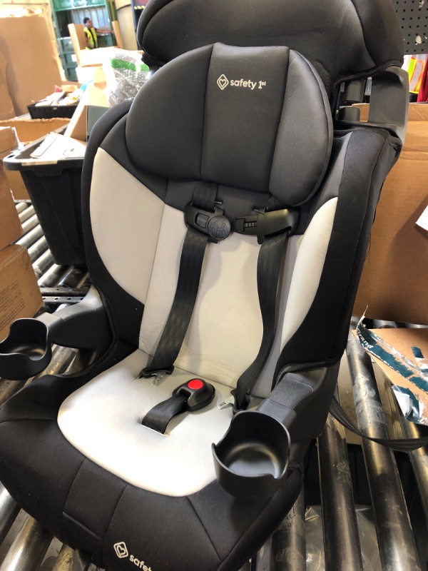 Photo 1 of Safety 1st Grand 2-in-1 Booster Car Seat, Converts from High Back to Belt-Positioning Booster, High Back Seat for Kids 40-65, and Belt-Positioning 40-100 Pounds, Black Sparrow