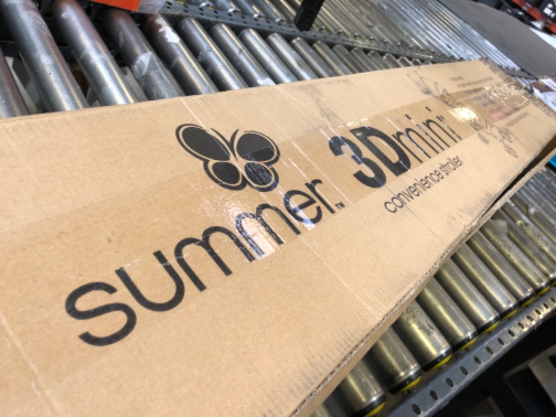 Photo 1 of Ingenuity 3D Mini Convenience Stroller – Lightweight Stroller with Compact Fold, Multi-Position Recline, Canopy with Pop Out Sun Visor – Umbrella Stroller for Travel & More, Blue/Black