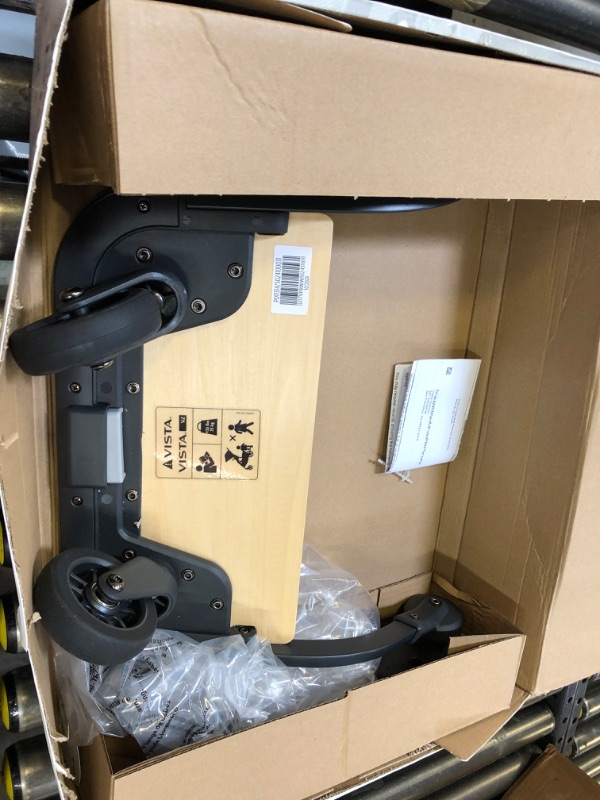 Photo 1 of UPPAbaby PiggyBack Ride-Along Board for Vista, Vista V2, and Vista V3 Strollers / Quick Attachment for Children to Stand + Stroll / 55 lbs. Weight Capacity