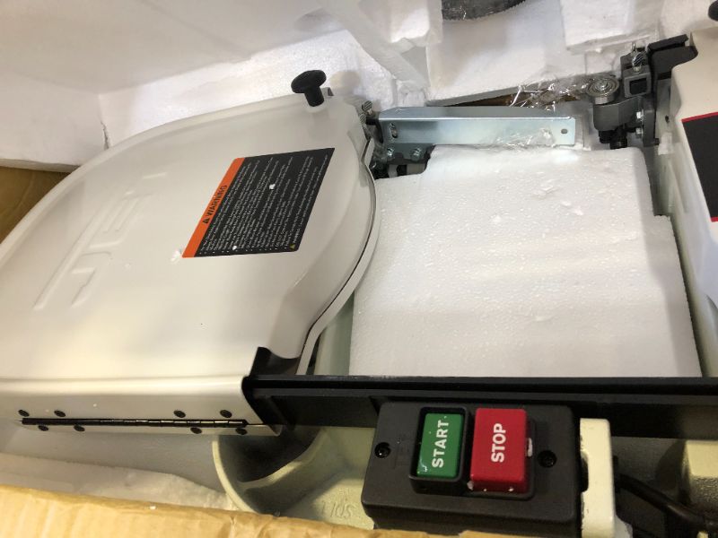 Photo 1 of Jet 13-1/2" Throat Capacity Vertical Bandsaw - 1 Hp, 115/230V, 3000 SFPM, 93-1/2" Blade Length, 15" X 15" Table | Part #708115K
