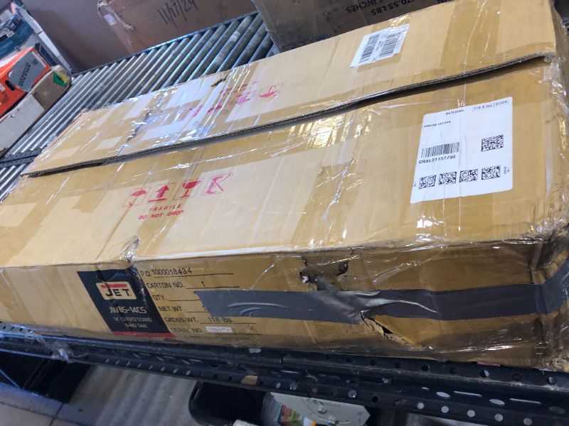Photo 1 of Jet 13-1/2" Throat Capacity Vertical Bandsaw - 1 Hp, 115/230V, 3000 SFPM, 93-1/2" Blade Length, 15" X 15" Table | Part #708115K
