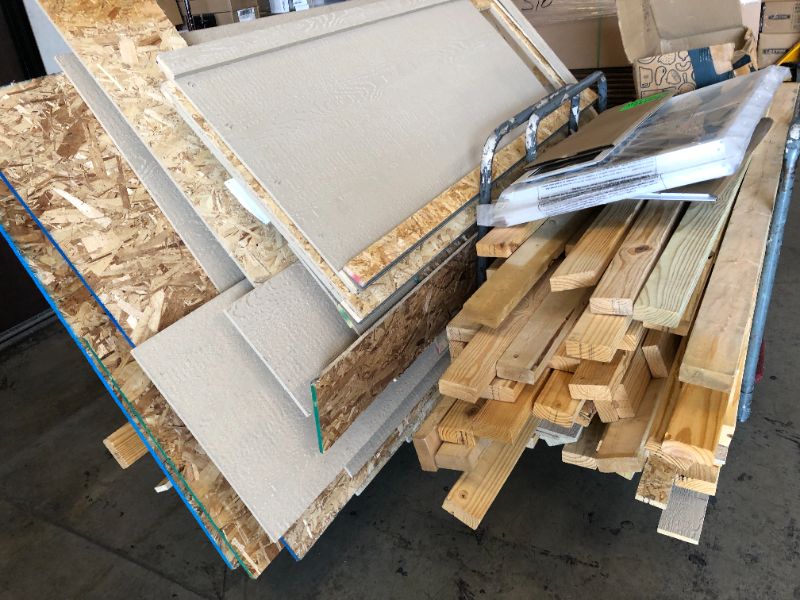 Photo 1 of Backyard Gable 10' x 12' shed ---Parts only 