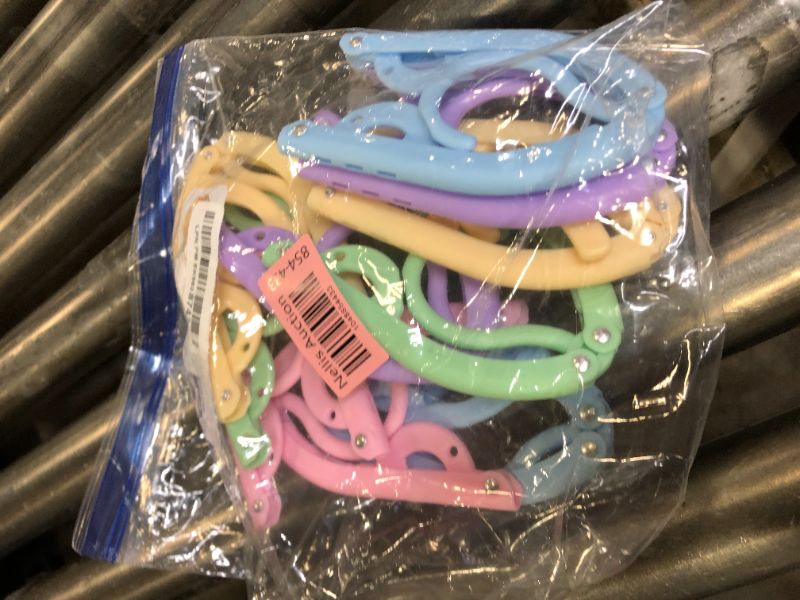 Photo 1 of 10 Pcs Travel Hangers Cruise Ship Essentials Accessories Portable Folding Clothes Hanger Foldable Drying Rack