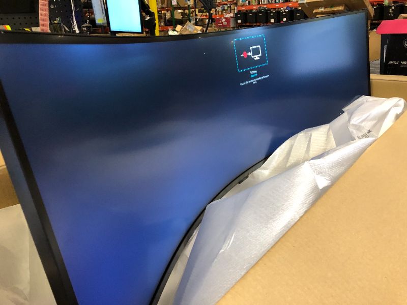 Photo 1 of SAMSUNG 49" Odyssey G9 (G95C) Series DQHD 1000R Curved Gaming Monitor, 240Hz, 1ms(GtG), DisplayHDR 1000, AMD FreeSync Premium Pro, Eye Saver Mode, Auto Source Switch+, LS49CG950ENXZA, 2024