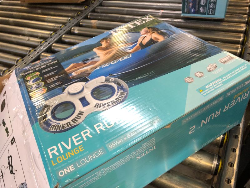 Photo 1 of Intex Recreation 58837EP River Run II Inflatable Lounge, 95.5 x 62-in. - Quantity 3