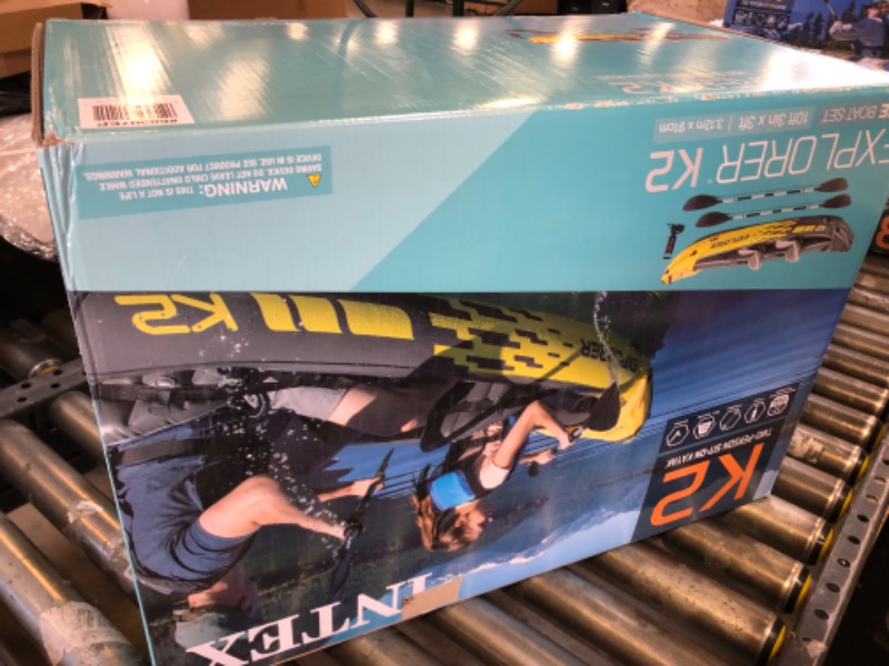 Photo 1 of Intex Explorer K2 2-Person Inflatable Kayak Set with Oars 