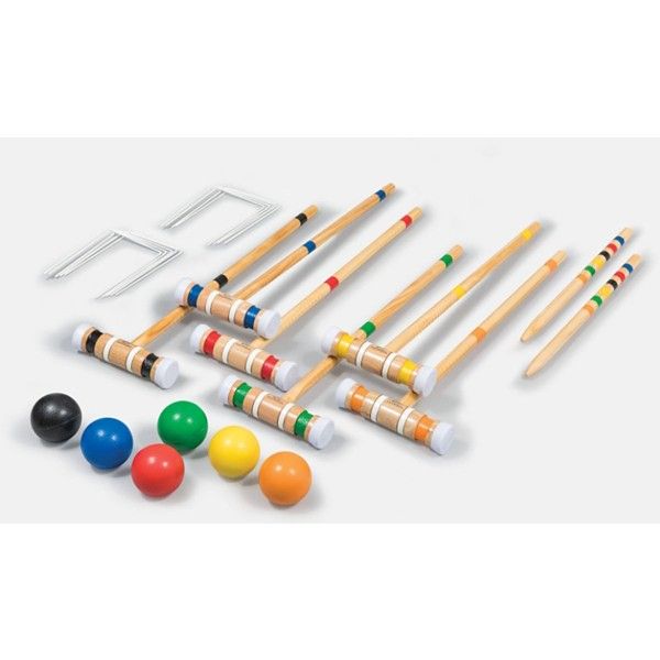 Photo 1 of Wild Sports 6-Player Croquet Set - Caddy
