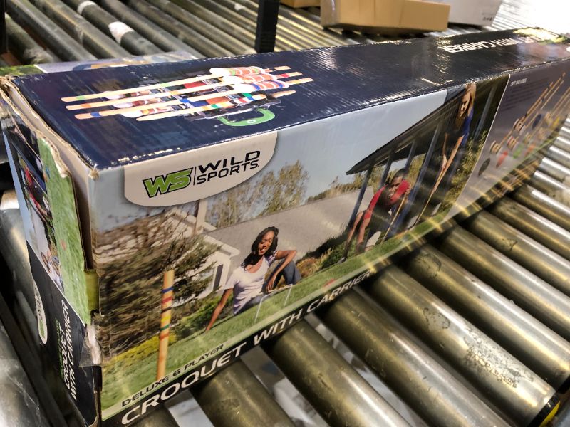 Photo 1 of Wild Sports 6-Player Croquet Set - Caddy

