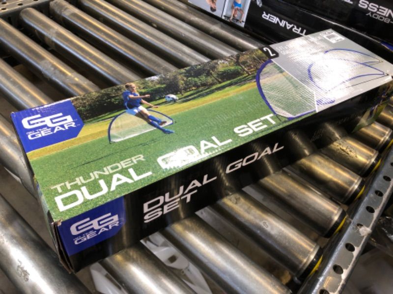 Photo 1 of Thunder Dual Goal Set
