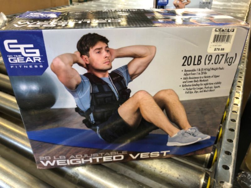 Photo 1 of Go Time Gear 20 lb. Weighted Vest
