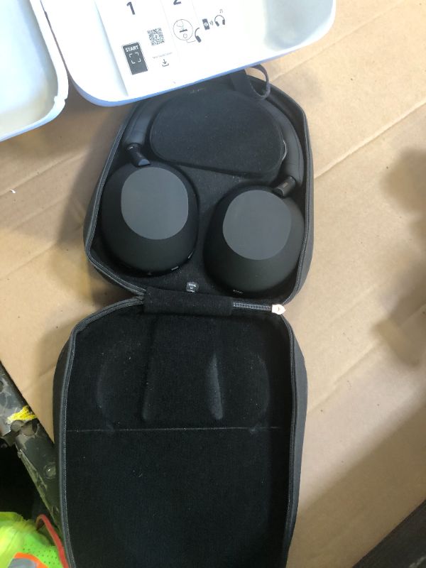 Photo 1 of Sony WH-1000XM6 The Best Wireless Noise Canceling Headphones, HD NC Processor QN3, 12 Microphones, Adaptive NC Optimizer, Mastered by Engineers, Studio-Quality, 30-Hour Battery, Black