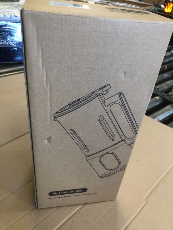 Photo 1 of Automatic Nut Milk Maker, 8 in1 40oz Soybean Milk Machine for Homemade Almond, Oat, Soy, Coconut, Plant-Based Milk and Non Dairy Beverages, 12 Hours Timer/Auto-clean/Room Temp/Keep Warm/Boil/Low-Noise