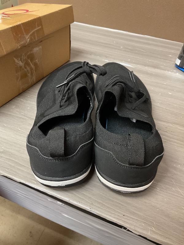 Photo 1 of HSQ Slip-on Barefoot Loafers Shoes Men Minimalist Wide Toe Zero Drop Casual Sneakers Breathable Lightweight for Walking Running All Day Wear Army Green size 10