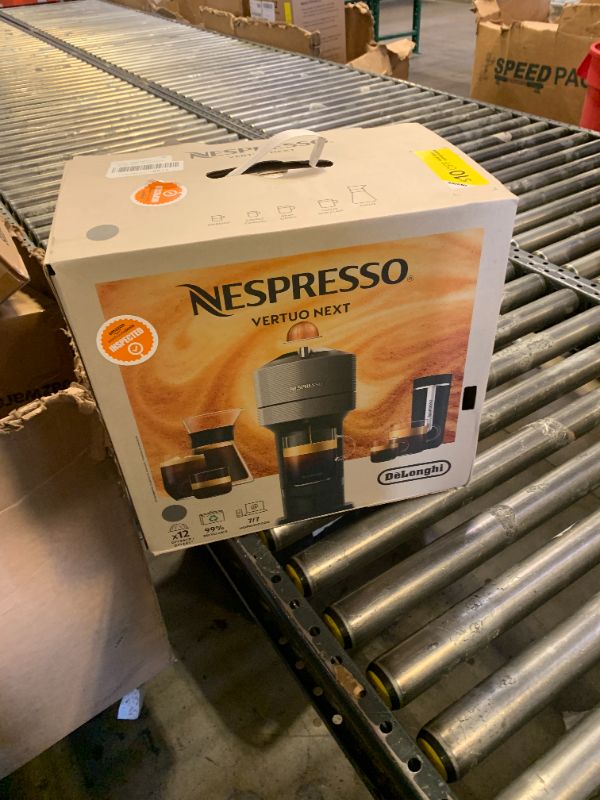 Photo 1 of Nespresso Vertuo Next Deluxe Coffee and Espresso Machine by De'Longhi, Chrome
