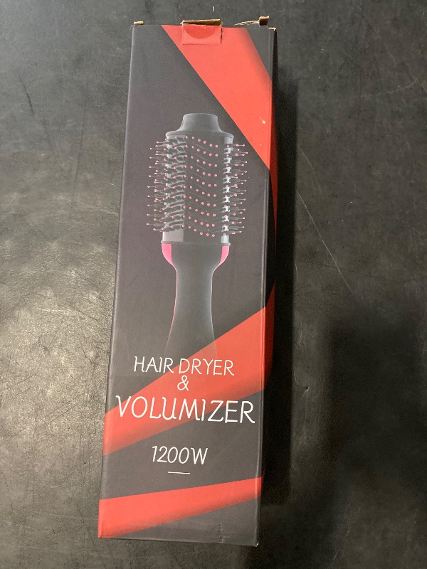 Photo 1 of Hair Dryer Brush Blow Dryer in One, Upgraded 4 in 1 Hair Dryer and Styler Volumizer with Negative Ion Anti-frizz Ceramic Titanium Barrel Hot Air Hair Straightener Brush