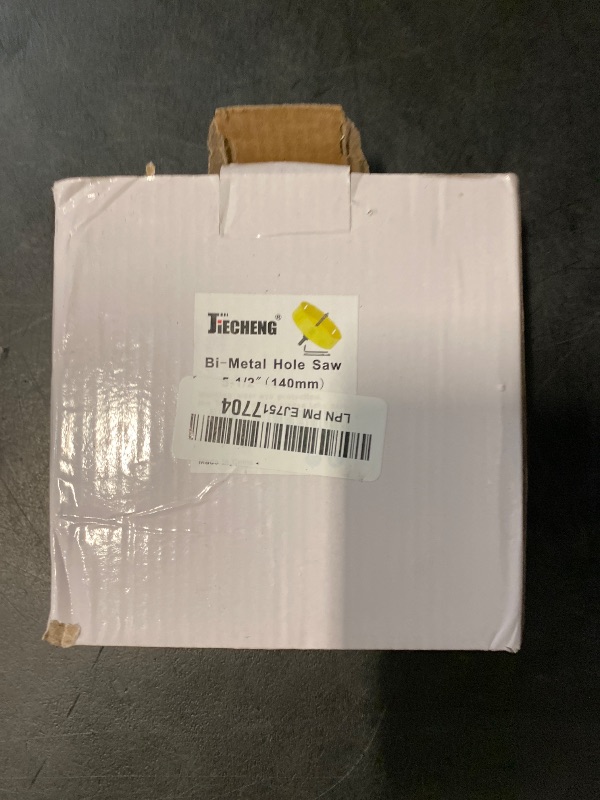 Photo 1 of JIECHENG 5-1/2 inch Hole Saw for Wood,Soft Metal,Drywall,Plasterboard and Plywood,140mm Bi-Metal Hole Saw with Arbor Mandrel