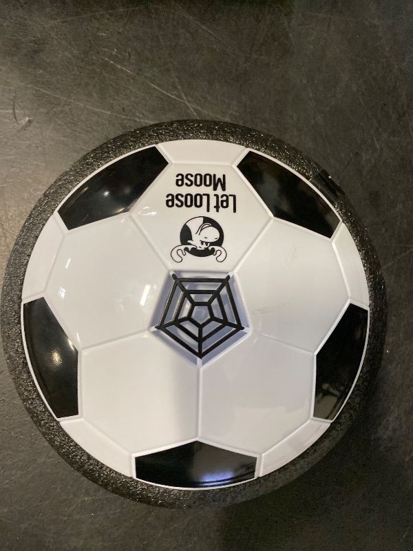 Photo 1 of Let Loose Moose Hover Soccer Ball - Indoor LED Floating Toy for Kids Aged 6, 7, 8, 9, 10, 11, 12-Year-Old - Fun Sports Game Age 6-8, 8-12 Boys and Girls, Set of 1 - Soccer Toys for Teens