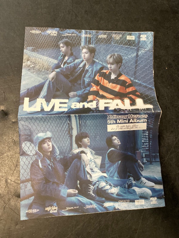 Photo 1 of Xdinary Heroes Live and Fall 5th Mini Album with Tracking Sealed XD (Tabloid Version)