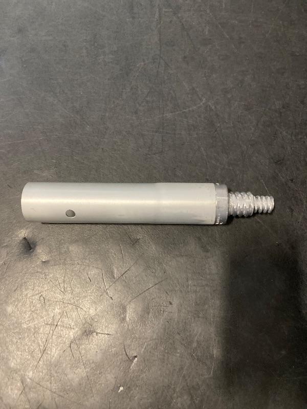 Photo 1 of MARSHALLTOWN Threaded Handle Adapter, Concrete Tools, 1-3/4 Inch Push Button Adapter with Male Threaded End, Extend the Reach of Concrete Tools, 15538