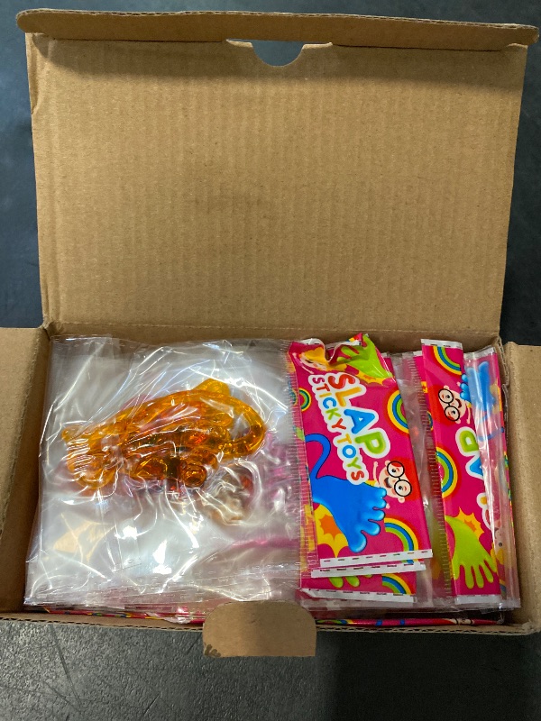 Photo 1 of Party Favors Goodie Bag Stuffer Fillers for Kids (48 PCS), Large Sticky Hands & Feet for Birthday Pinata, Classroom Students Non Candy Treats Prizes Supplies Toys Gifts for Toddlers Boys Girls