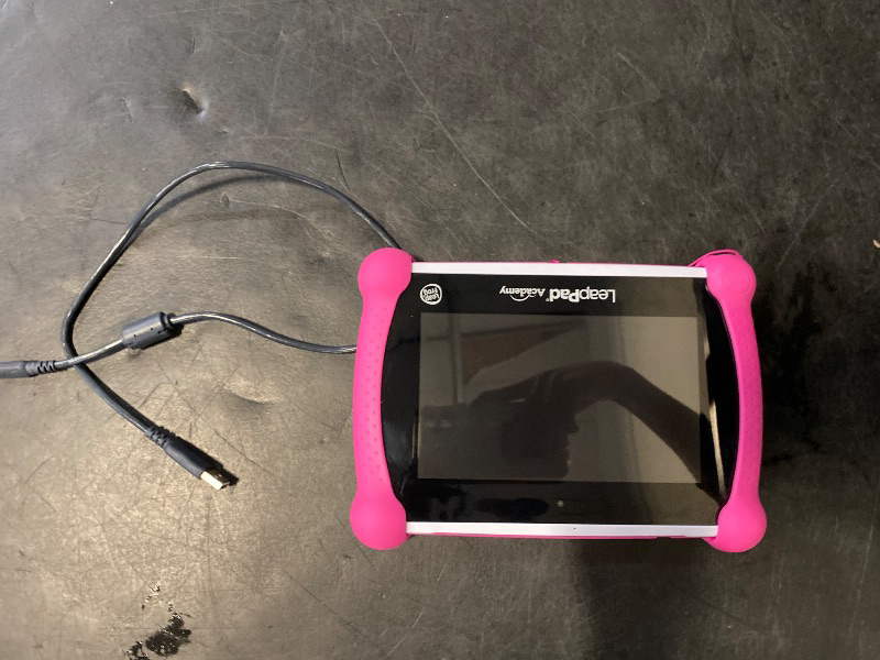 Photo 1 of LeapFrog LeapPad Academy Kids’ Learning Tablet, Pink