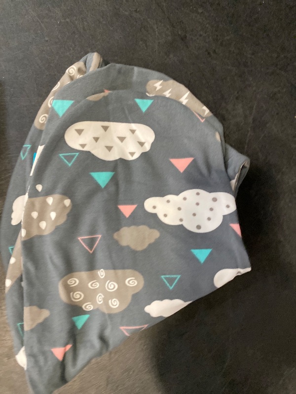 Photo 1 of BROLEX Baby Nursing Pillow Covers: 2-Pack Soft Slipcovers for Breastfeeding Pillows - Comfortable Fabric, Fits Standard Nursing Pillows for Boys & Girls - Whale Cloud