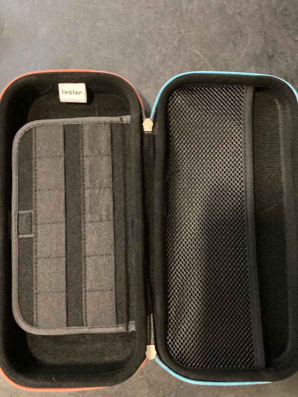 Photo 1 of ivoler Carrying Case for Nintendo Switch 2 Model(2025), Portable Hard Shell Pouch Carrying Travel Game Bag for Nintendo Switch 2 Accessories Holds 12 Game Cartridge (Black)