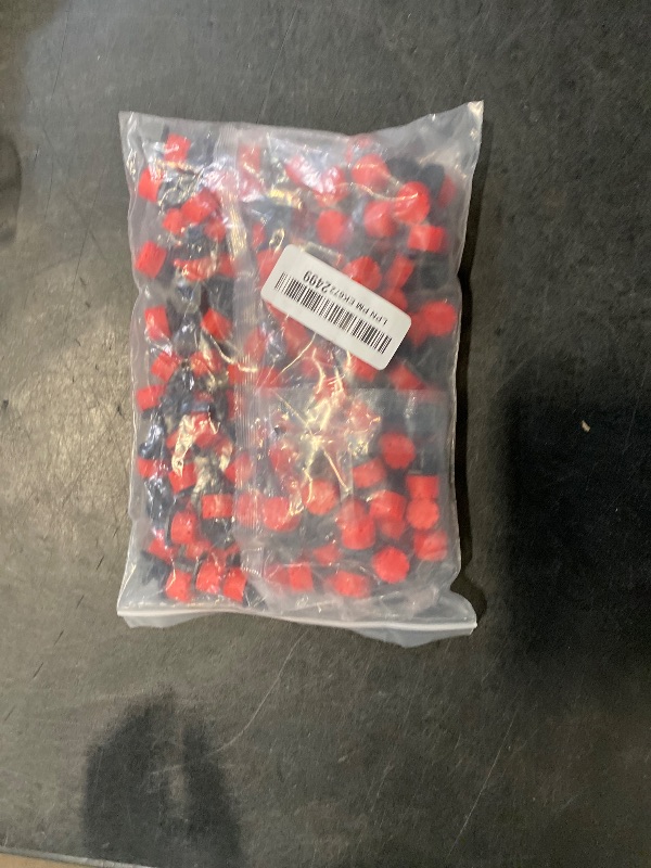 Photo 1 of 150 Pcs Adjustable Micro Drip Irrigation Sprinklers 1/4 Inch Universal 8-Hole Flow Dripper Garden Irrigation Nozzles for 4mm/7mm Tube Watering System (Red)
