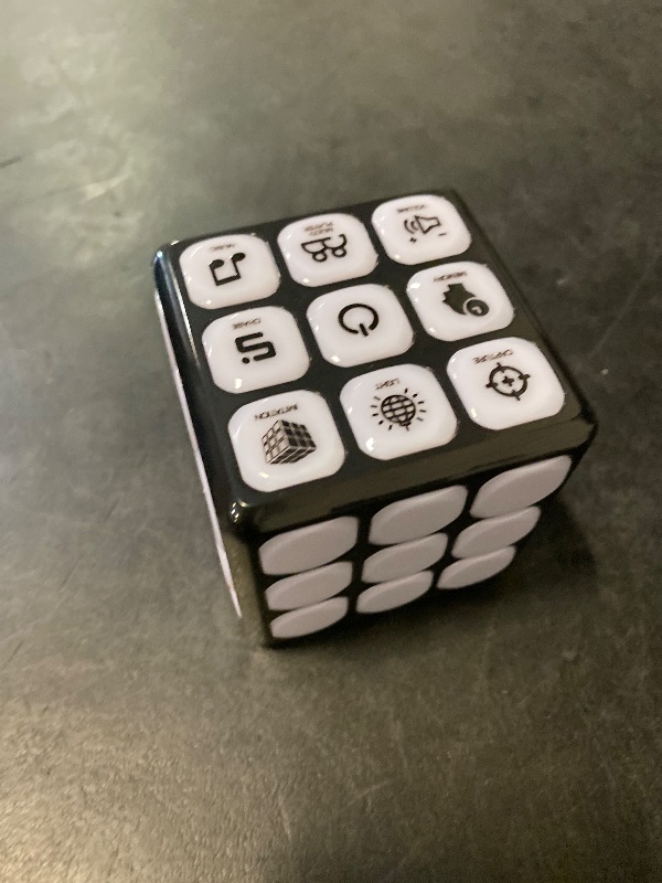 Photo 1 of Winning Fingers Flashing Cube Electronic Memory and Brain Game - 4-in-1 Handheld Stem Toys for Kids - Cool Gadgets, Games for Boys and Girls - Fun Family Game for Kids Ages 6-12 - Educational Gift Toy