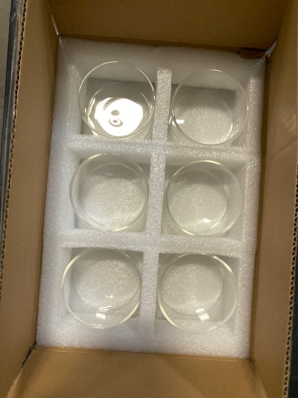Photo 1 of Opexscal 6 Oz Small Glass Bowls - Clear Dessert Cups & Serving Dips & Sauce - Microwave & Dishwasher Safe - Set of 6