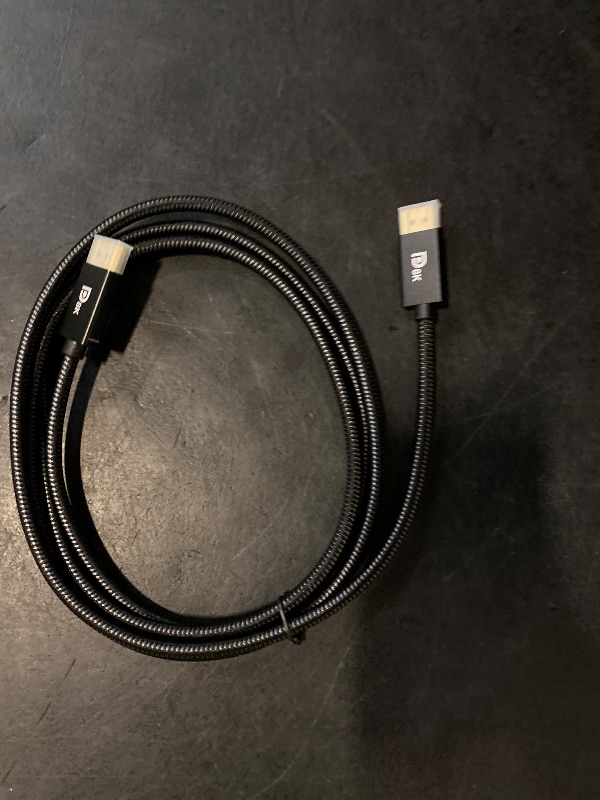 Photo 1 of IVANKY 8K DisplayPort Cable 1.4, VESA Certified DP Cable 6.6ft (8K@60Hz, 4K@144Hz, 2K@240Hz)HBR3 Support 32.4Gbps, HDR, HDCP 2.2, FreeSync G-Sync, Braided Display Port for Gaming Monitor, Graphics, PC