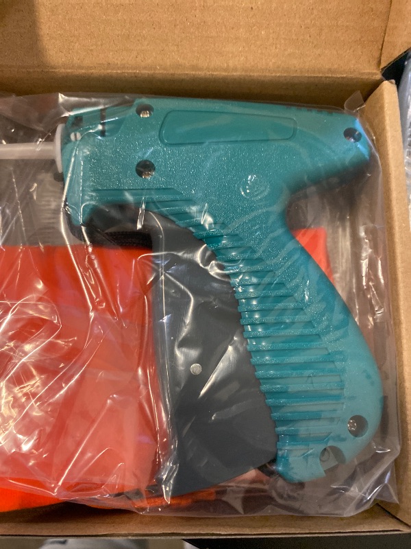 Photo 1 of Price Tagging Gun for Clothing,(Not Stitch Gun) Standard Retail Price Tag Attacher Gun for Clothes with 6 Needles & 1000pcs 2" Barbs Fasteners for Store