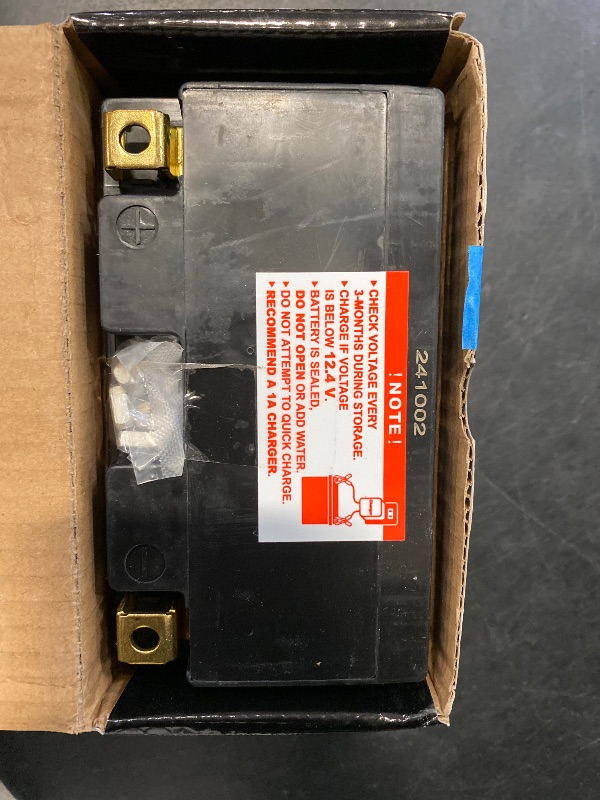 Photo 1 of Interstate Batteries YTX20H 12V 18Ah Powersports Battery 310CCA Factory Activated SLA AGM Rechargeable Replacement for Arctic Cat, Harley, Motorcycles, ATVs, Jet Skis, Snowmobiles (FAITX20H, FAYTX20H)