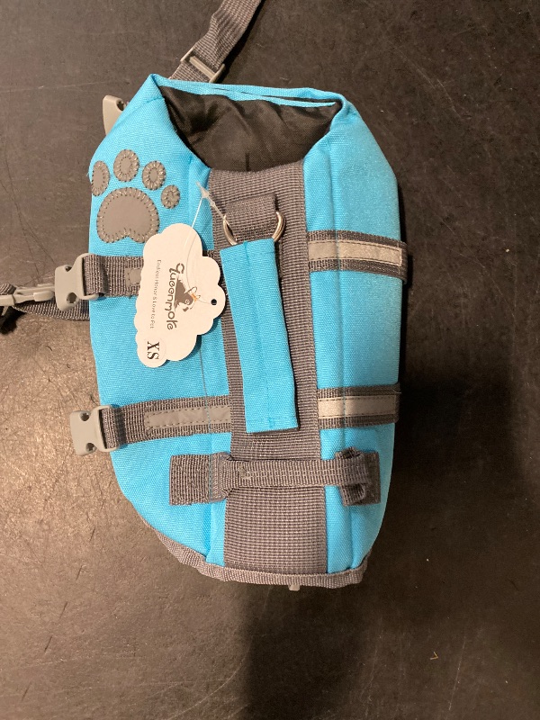 Photo 1 of Size XS Queenmore Puppy Life Jackets for Small Dogs, XS Dog Life Jacket, Small Dog Life Vest for Swimming, Lightweight Extra Small Pet Life Vest with Handle Adjustable Cat Life Vest for Boating, Cat Lifevest