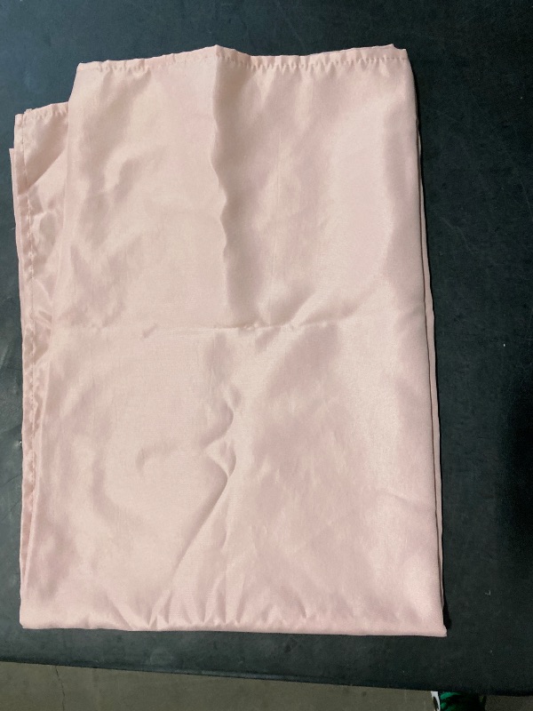 Photo 1 of sancua Rectangle Tablecloth - 60 x 84 Inch - Stain and Wrinkle Resistant Washable Polyester Table Cloth, Decorative Fabric Table Cover for Dining Tables, Buffet Parties and Camping, Blush