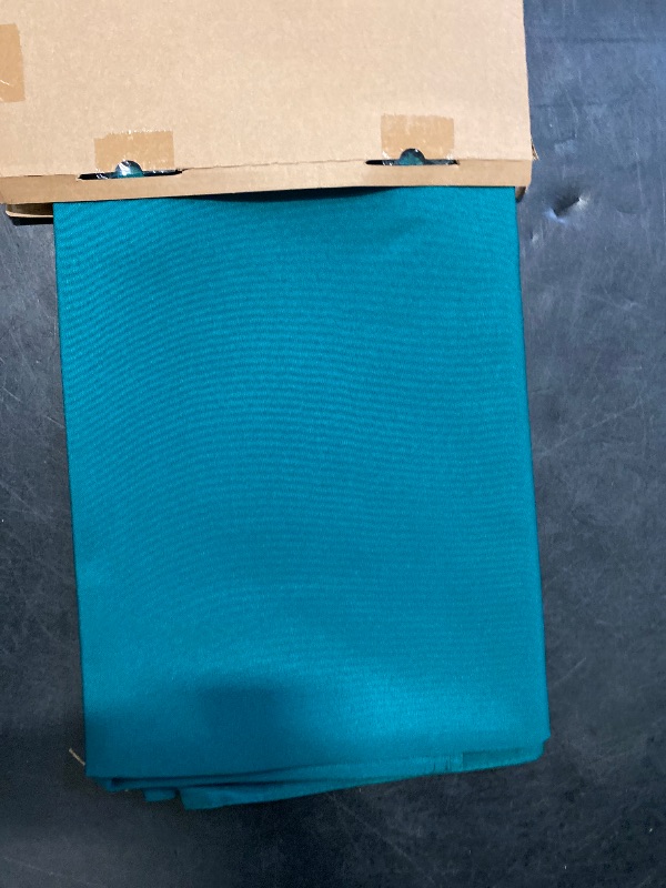 Photo 1 of FOLINS&HOME Green Square Tablecloth 54 x 54 Wrinkle Free Waterproof Polyester Table Cloths, Spillproof Heavy Duty and Washable Table Cover for Party, Banquet, Indoor and Outdoor-Rectangle/Oblong