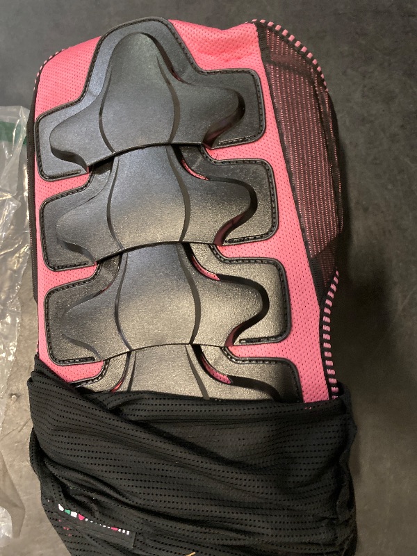 Photo 1 of S Kids Motorcycle Jacket Dirt Bike Gear,Motocross Spine Chest Protector Armor Suit with Knee Shin Guards Full Body Armor Jacket (US, Alpha, Small, Regular, Pink)