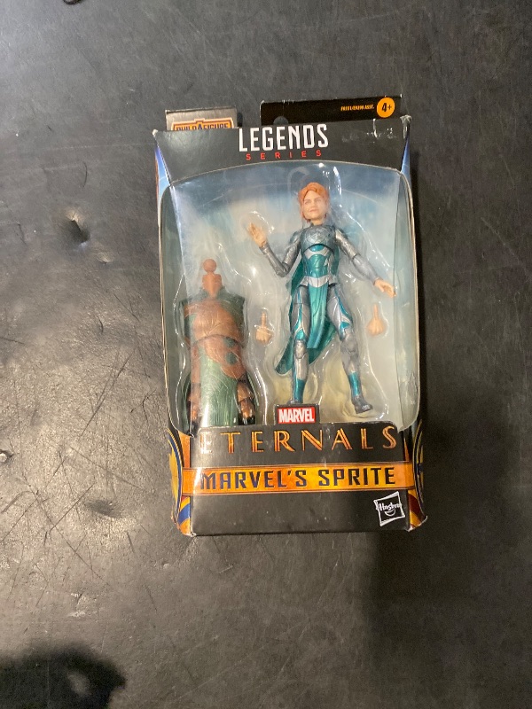 Photo 1 of Marvel Hasbro Legends Series The Eternals Sprite 6-Inch Action Figure Toy, Movie-Inspired Design, Includes 2 Accessories, Ages 4 and Up