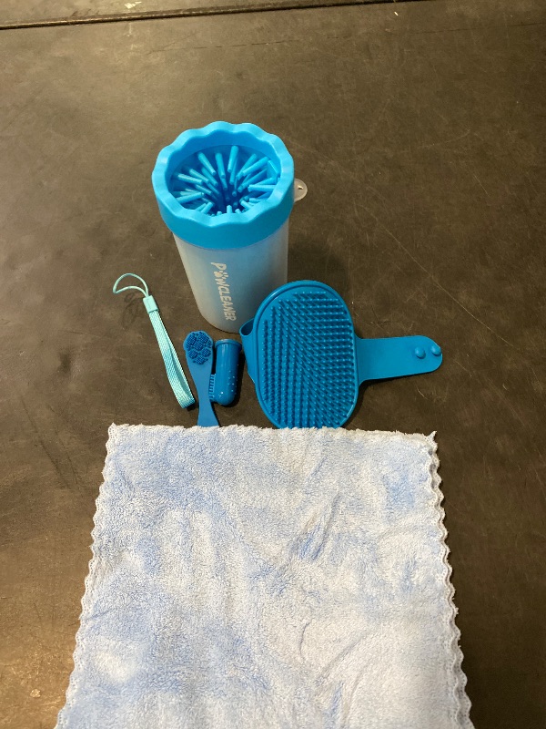 Photo 1 of Dog Paw Cleaner, Dog Paw Washer, Paw Muddy Paw Cleaner, Pet Foot Cleaner for Small Medium Large Breed Dogs/Cats (with 3 absorbent towel)