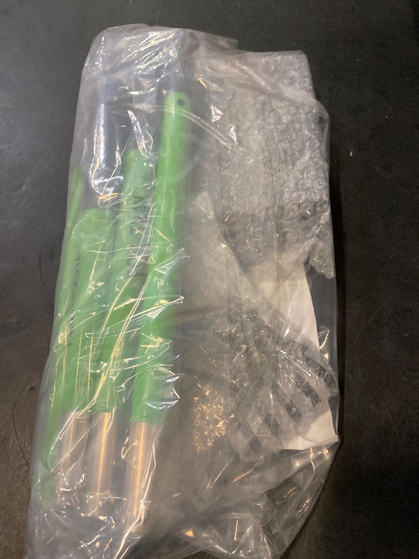 Photo 1 of MXF Pooper Scooper, Dog Pooper Scooper Long Handle Stainless Metal Tray and Rake Set for Medium Small Dogs Heavy Duty - Use on Grass, Dirt or Gravel - Pet Supplies (Green)