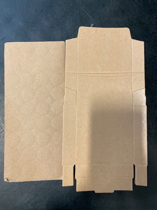 Photo 1 of WANGDEFA 50 Pack Kraft Small Boxes - 3.5 x 3.5 Inch White Pizza & Cookie Mini Pies Party Favors